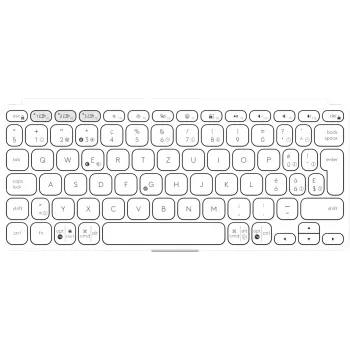 Logitech Keys-To-Go 2 Przenośna klawiatura Bluetooth - Grafit