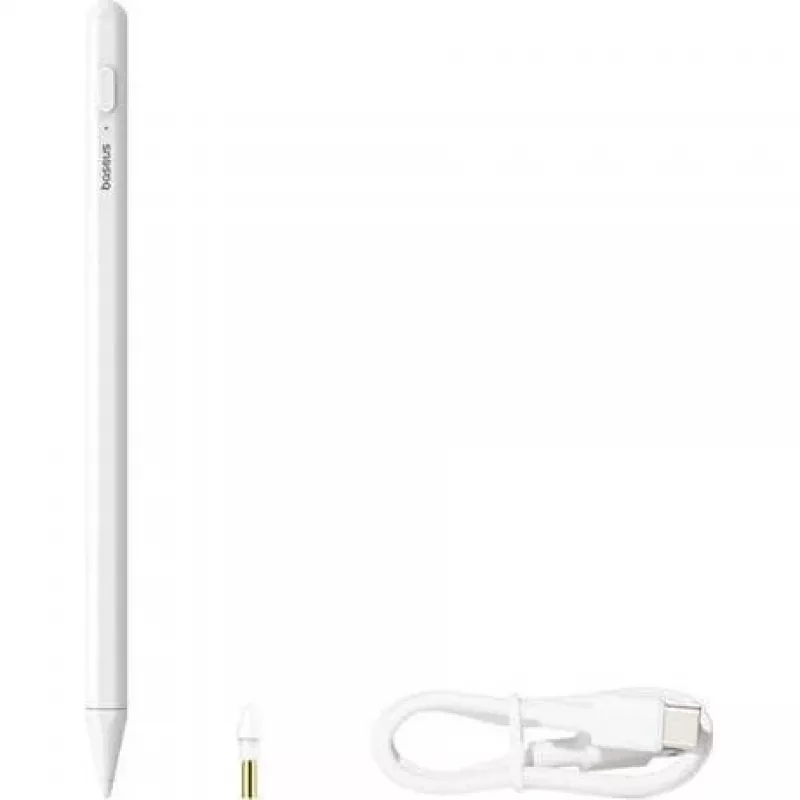 Baseus Smooth Writing 2 Stylus Lite z wskaźnikiem LED (Biały)