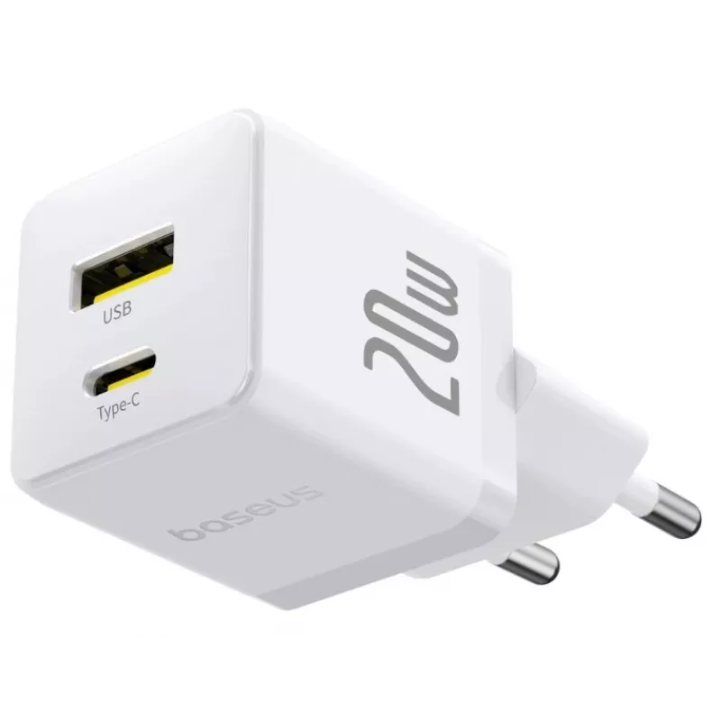 Ładowarka Baseus Palm 65W GaN5 USB-C Biała