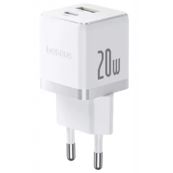 Ładowarka Baseus Palm 65W GaN5 USB-C Biała