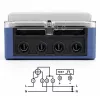 Qoltec Jednofazowy Elektroniczny Licznik Energii 230V 5(60)A LCD