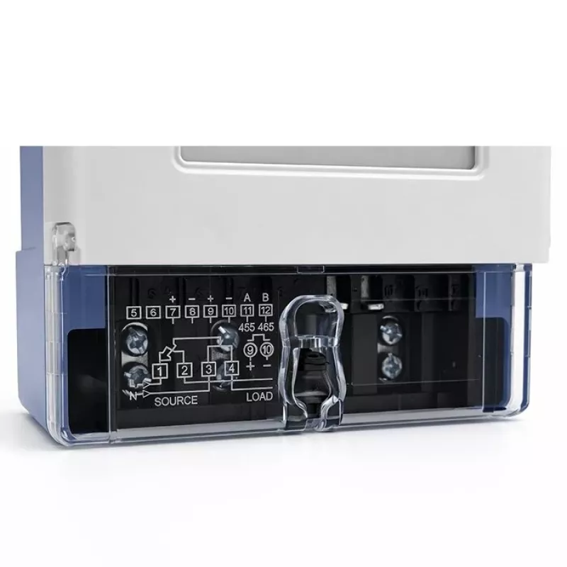 Qoltec Jednofazowy Elektroniczny Licznik Energii 230V 5(60)A LCD