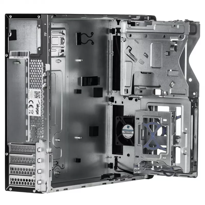 Akyga AK-502-02BK Midi Tower Computer Case Black