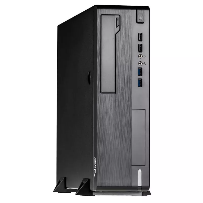 Akyga AK-502-02BK Midi Tower Computer Case Black