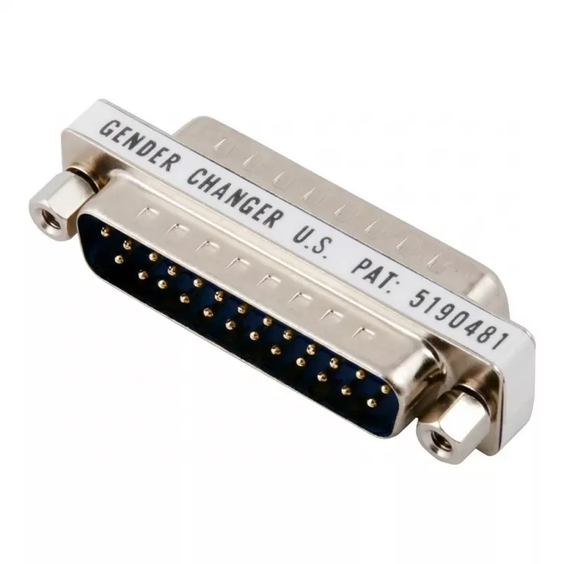 EFB Elektronik EB414MF Mini Gender Changer D-Sub 25 Męski na Żeński
