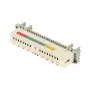 EFB-Elektronik LSA Listwa rozłączna 2/10 do 10DA do montażu na pręcie okrągłym, bez kodu kolorystycznego (46005.2)