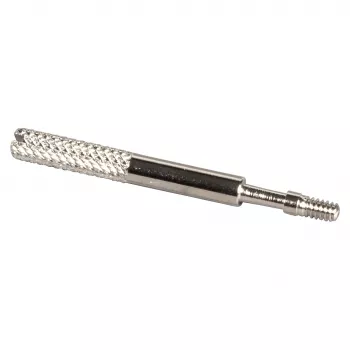 Śruba z łbem radełkowanym i szczeliną EFB-Elektronik EGP, UNC 4-40, długość 44 mm, stal niklowana (29501.1)