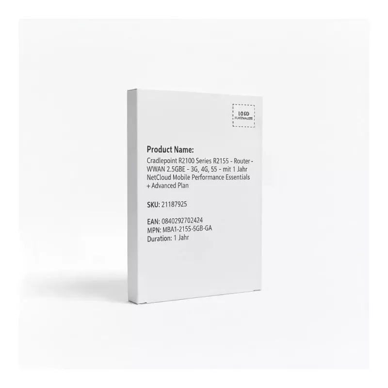 Cradlepoint R2100 Series R2155 5G Cellular Router z 1-rocznym planem NetCloud Mobile Performance Essentials + Advanced