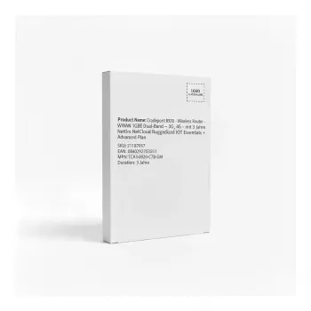 Cradlepoint R920 - Router bezprzewodowy - WWAN 1GbE Dual-Band - 3G, 4G - z 3-letnim planem NetCloud Ruggedized IoT Essentials + Advanced
