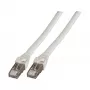 EFB-Elektronik Przewód krosowy RJ45 Cat.6A S/FTP PVC UL Szary 40m