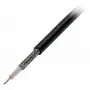 EFB Elektronik RG174 U Kabel koncentryczny, 50 Ohm, czarny