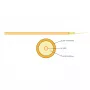 EFB I-V(ZN)H Simplex OM4 1G (1x1) Dca 150N LSZH trkis 2.8mm