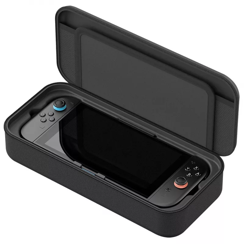 Venom Etui Ładujące do Nintendo Switch 2 - Twarde Etui z Power Bankiem 10 000 mAh, Czarny