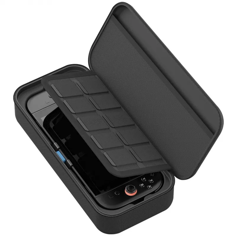 Venom Etui Ładujące do Nintendo Switch 2 - Twarde Etui z Power Bankiem 10 000 mAh, Czarny