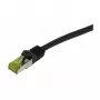 Synergy 21 Patch Cable RJ45 - CAT6A 500MHz - 0,25m - Czarny - S-STP (S/FTP) - PUR Indoor/Outdoor/Industrial