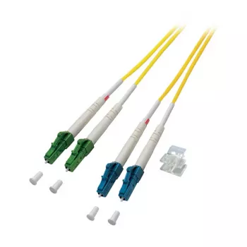 EFB Duplex Patchkabel LC/APC-LC OS2 G652D 1m LSZH 2mm żółty