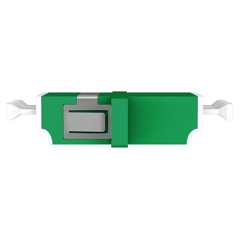 EFB Elektronik LC/APC Simplex Fiber Adapter Biały