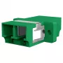 EFB Elektronik LC/APC Simplex Fiber Adapter Biały