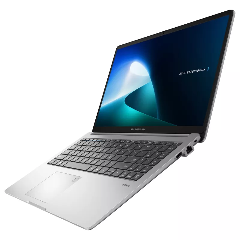 ASUS ExpertBook P1 P1503CVA-S72115 15.6 cala FHD Laptop, Intel Core 7 240H, 16GB RAM, 512GB SSD, Brak systemu, Szary