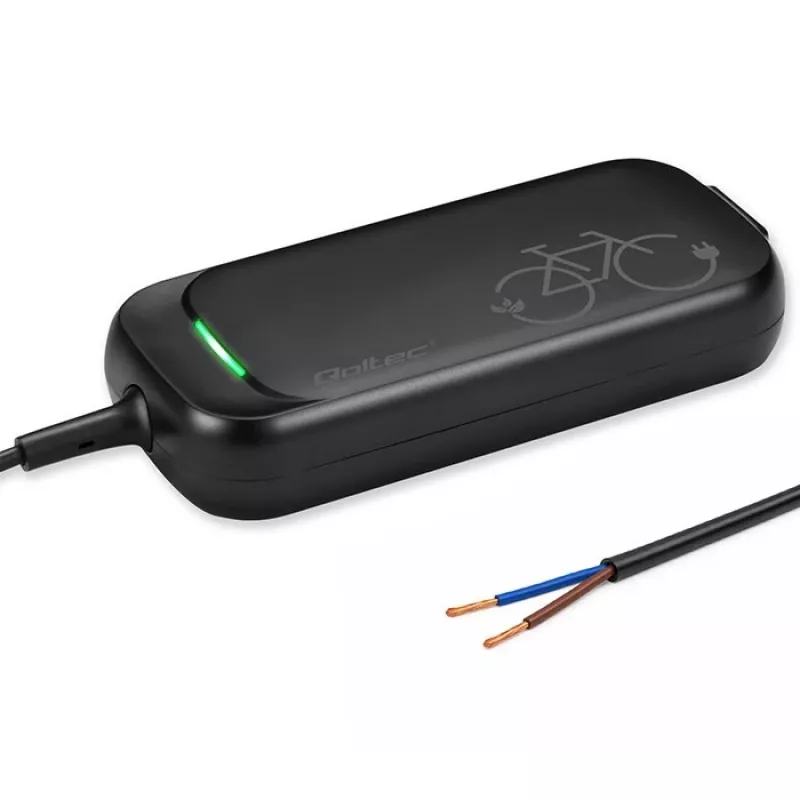 Qoltec E-Bike Charger 36V 42V 2A bez wtyczki