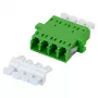 EFB Elektronik LC/APC Simplex Single Mode Fiber Optic Coupler, Green