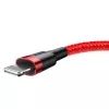 Baseus CALKLF-C09 USB-A do Lightning Kabel 2 m Czerwony