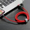 Baseus CALKLF-C09 USB-A do Lightning Kabel 2 m Czerwony
