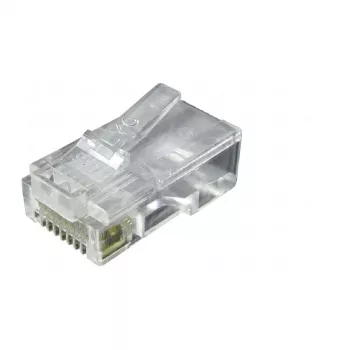 EFB-Elektronik RJ45 UTP Modular Plug E-MO 8/8 SR, 100 sztuk, przezroczysty
