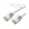 ROLINE GREEN U/FTP Patch Cable Cat.6A (Class EA), LSOH, Slim, White, 1.5 m