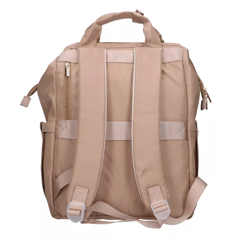 Black Forest KM02 Beige Cabin Travel Backpack 40x30x15 cm + Toiletry Bag