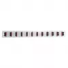 EFB-Elektronik Populated Front Panel z 12 x SC Duplex Coupling OM4, pionowy, czarny
