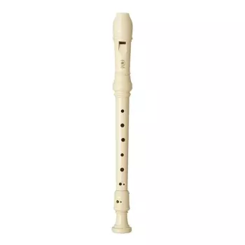 Yamaha YRS-24B Sopranowy Flet Prosty z Palcowaniem Barokowym, Klucz C, Żywica ABS, Ciemny Brąz