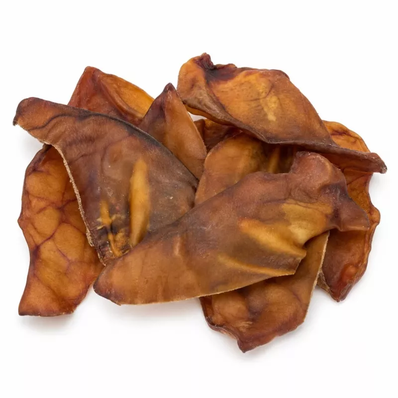 PETITTO Świńskie Ucho Gryzak dla Psa 10 sztuk