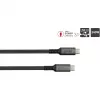 GoodConnections USB-C 2.0 (ST-ST) 3m Connection Cable Textile Jacket 240W Anthracite