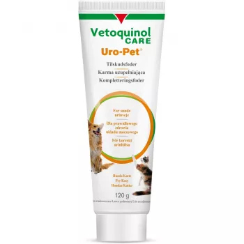 Vetoquinol Uro-Pet Pasta zakwaszająca mocz dla psów i kotów 120g
