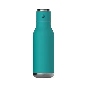 Asobu Wireless Beat Izolowana butelka ze stali nierdzewnej z głośnikiem Bluetooth, 500 ml, Akwamaryna