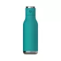 Asobu Wireless Beat Izolowana butelka ze stali nierdzewnej z głośnikiem Bluetooth, 500 ml, Akwamaryna