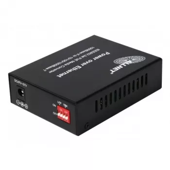 ALLNET PoE Media Converter 10/100/1000Base-T do 1000Base-SX/LX SFP Mini-GBIC, Single/Multi-Mode, 15.4W/30W PoE, ALL-MC202P-SFP1-PoE