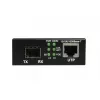 ALLNET PoE Media Converter 10/100/1000Base-T do 1000Base-SX/LX SFP Mini-GBIC, Single/Multi-Mode, 15.4W/30W PoE, ALL-MC202P-SFP1-PoE