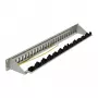 Synergy 21 Keystone Patch Panel 24-Port 1U Light Grey V4 z zaczepem kablowym