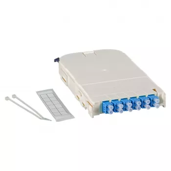 EFB Elektronik Wkładka modułowa FTTH do FTTH-BGT, 12 portów LC z ceramicznymi sprzęgaczami OS2