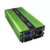 Qoltec Monolith Power Adapter/Inverter Auto 2000 W Green