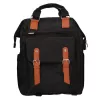 BLACK FOREST KM02 Plecak podróżny kabinowy 40x30x15 cm + Kosmetyczka Czarny