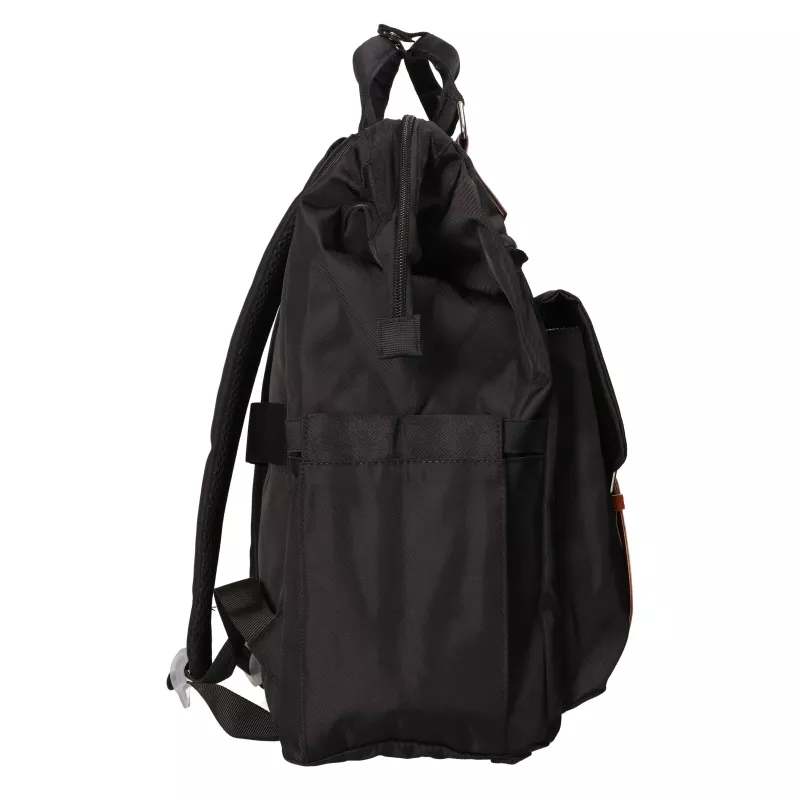 BLACK FOREST KM02 Plecak podróżny kabinowy 40x30x15 cm + Kosmetyczka Czarny