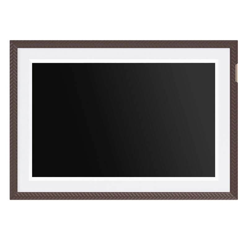ARZOPA D10 10.1 inch Cyfrowa Ramka (Ciemny Brąz) - 1280x800 IPS Ekran Dotykowy, 32GB, Wi-Fi