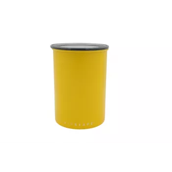 Airscape® Pojemnik Aromatyczny ze Stali Nierdzewnej Średni, Matowy Żółty