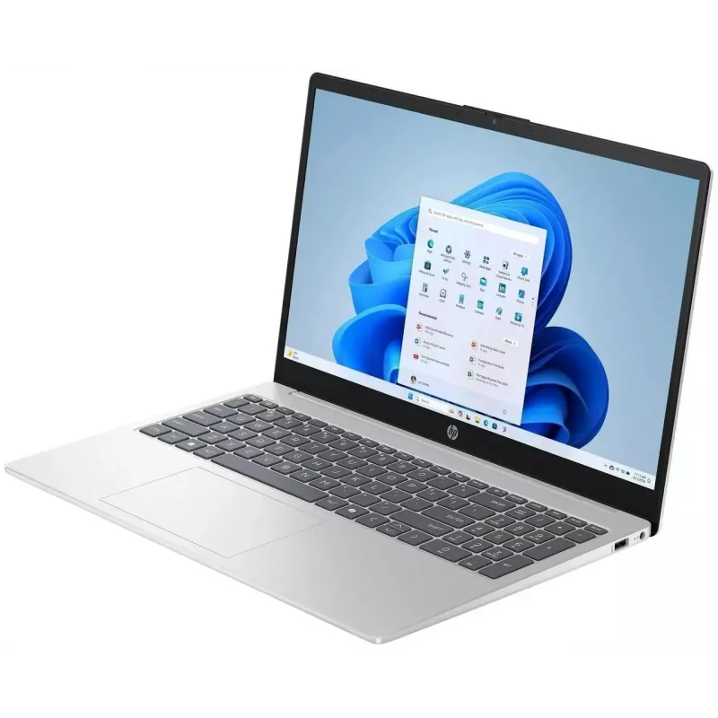 HP 15-fd0154wm Laptop, 15.6 inch FHD Dotykowy, Intel Core i5-1334U, 12GB DDR4, 512GB SSD, Intel Iris Xe, Windows 11 Home, Natural Silver (Repakowany) 2 lata