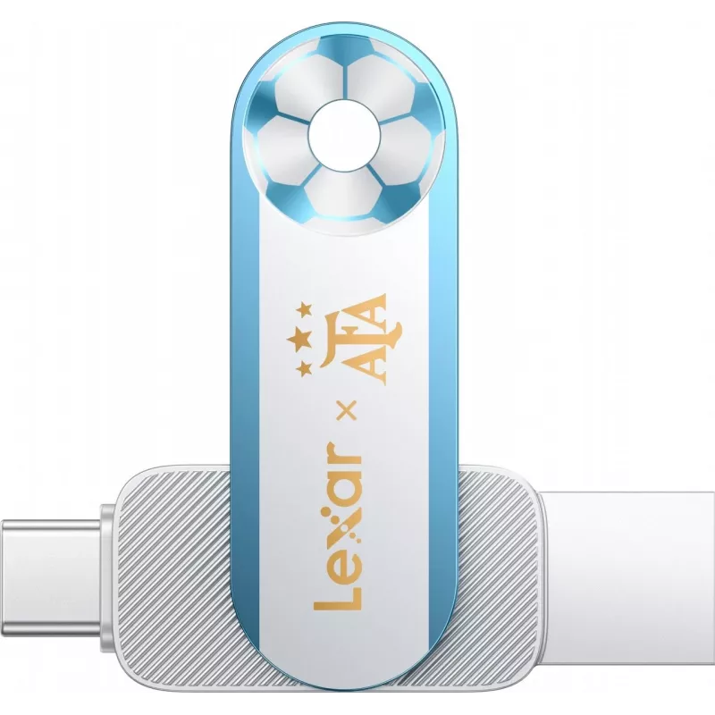 Lexar Dual D500 128GB USB-C/A 3.2 Flash Drive 400/360MB/s Biały