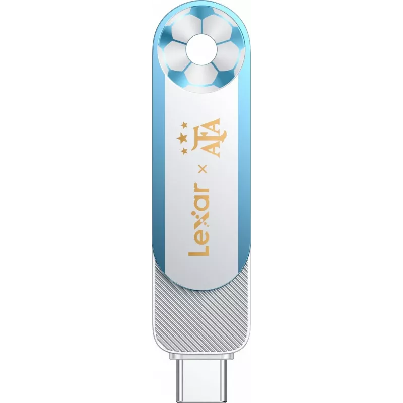 Lexar Dual D500 128GB USB-C/A 3.2 Flash Drive 400/360MB/s Biały