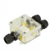 Synergy21 Outdoor Cable Connector IP68 Box 3 Ports Transparent